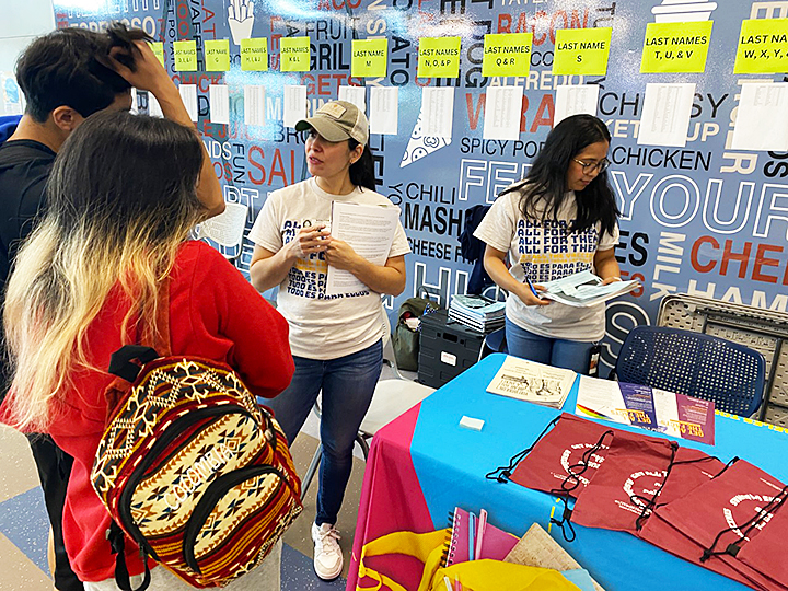 Sarai GCCISD lunchtime recruit